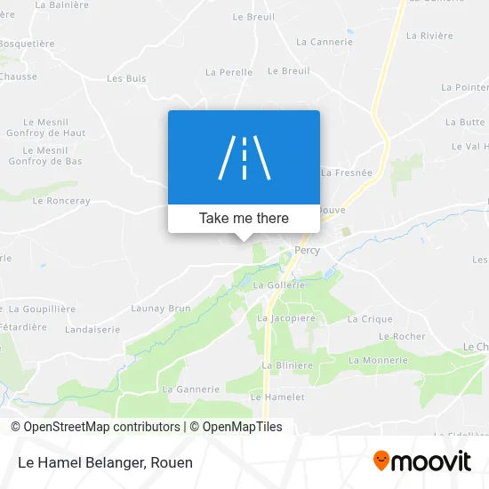 Le Hamel Belanger map