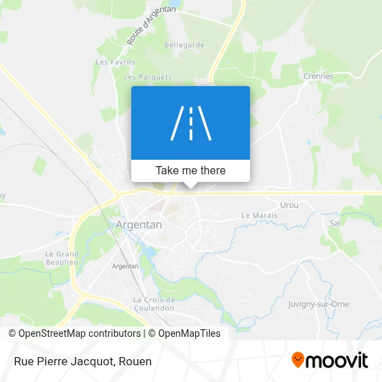 Rue Pierre Jacquot map