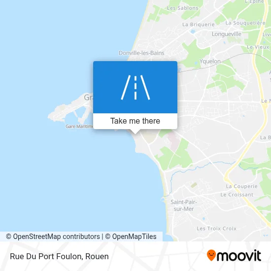 Rue Du Port Foulon map