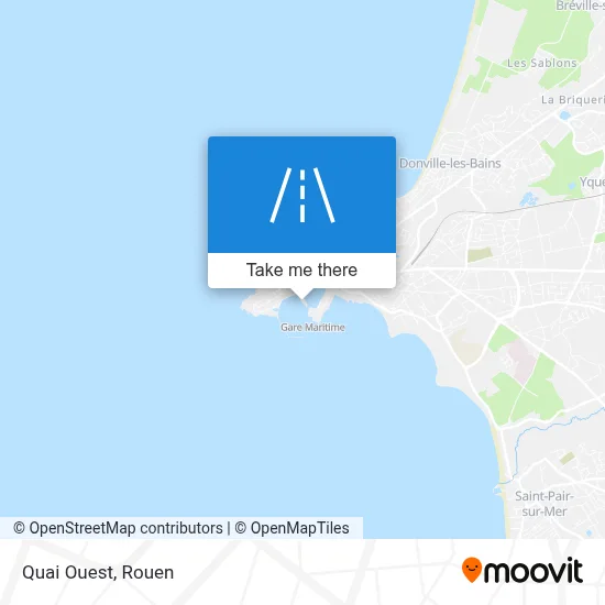 Quai Ouest map