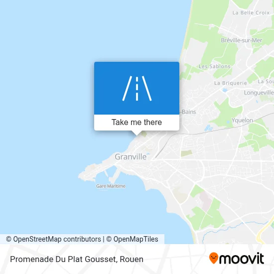 Promenade Du Plat Gousset map