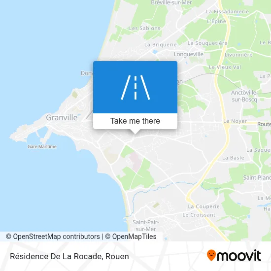 Résidence De La Rocade map