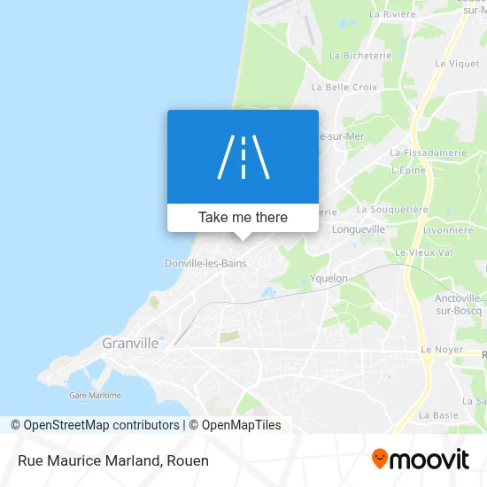 Rue Maurice Marland map