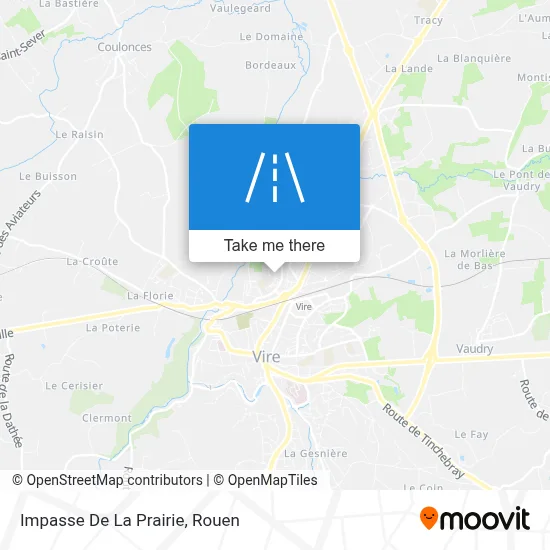 Impasse De La Prairie map