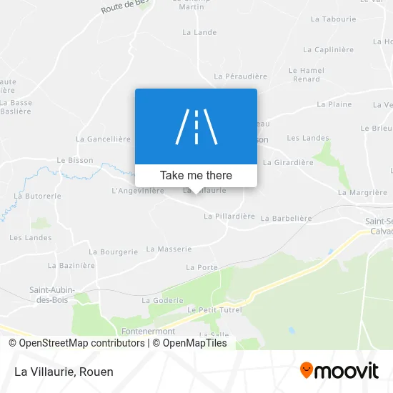 La Villaurie map