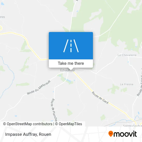 Impasse Auffray map