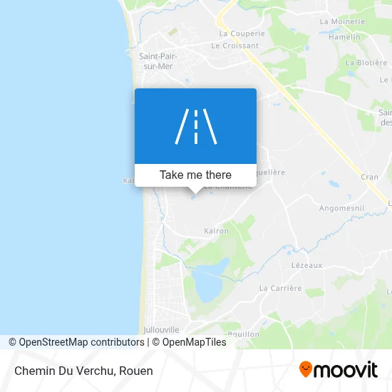 Chemin Du Verchu map