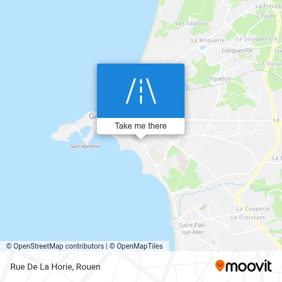 Rue De La Horie map