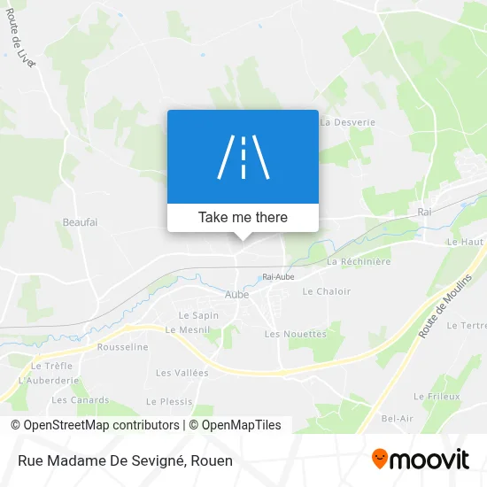 Rue Madame De Sevigné map