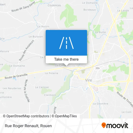 Rue Roger Renault map