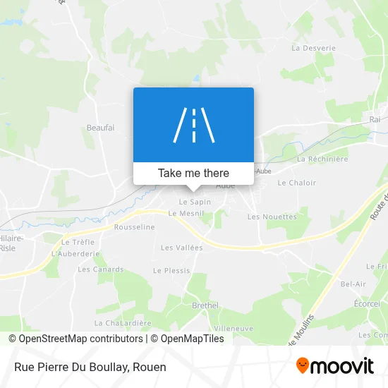 Rue Pierre Du Boullay map