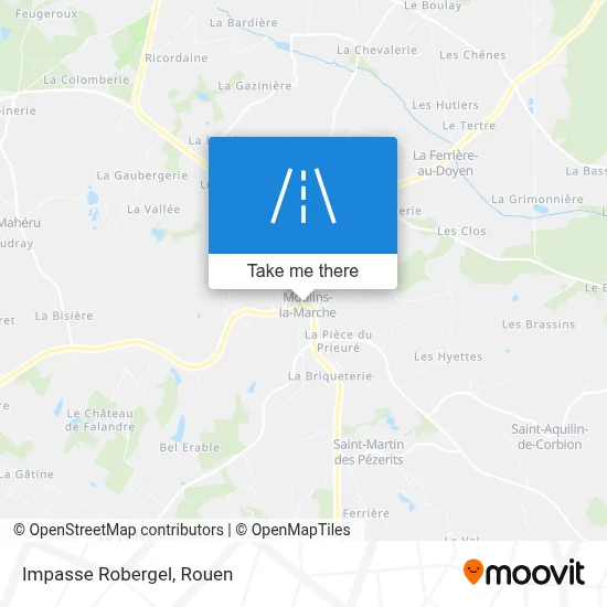 Impasse Robergel map