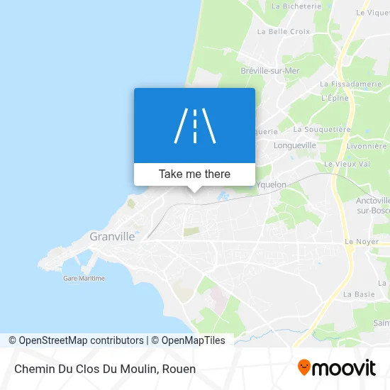 Chemin Du Clos Du Moulin map