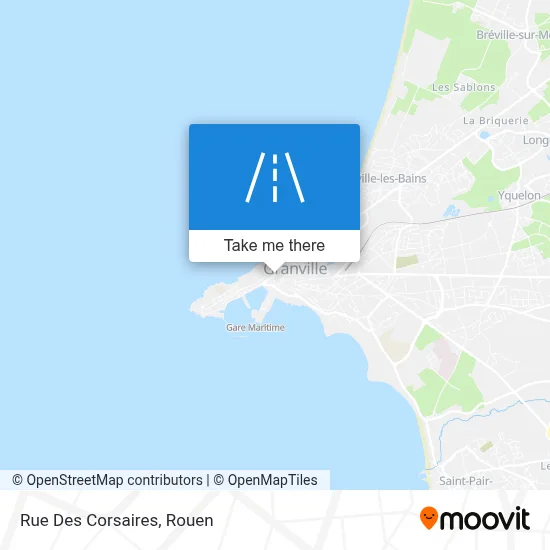 Rue Des Corsaires map
