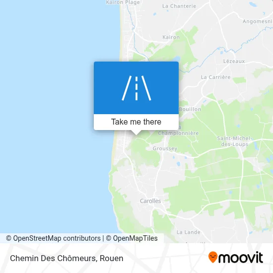 Chemin Des Chômeurs map