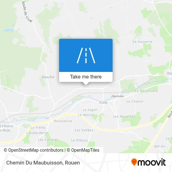Mapa Chemin Du Maubuisson