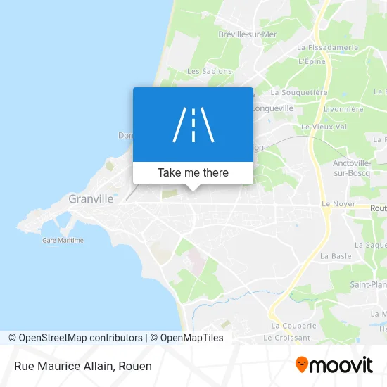 Rue Maurice Allain map