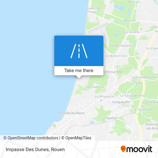 Impasse Des Dunes map