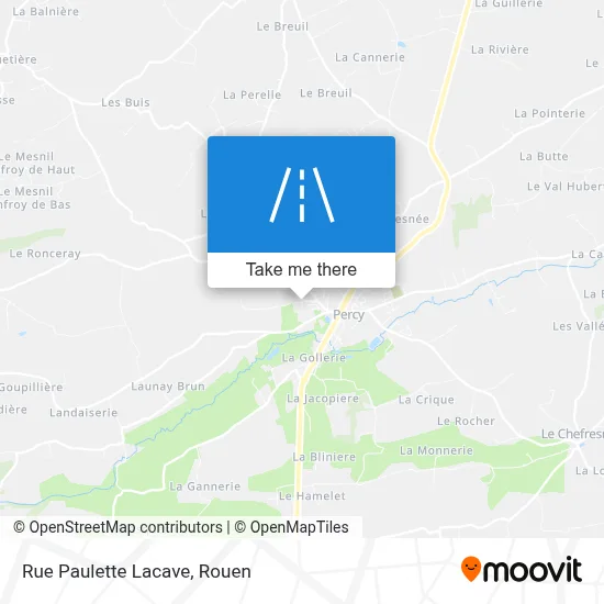 Rue Paulette Lacave map