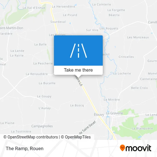 La Rampe map