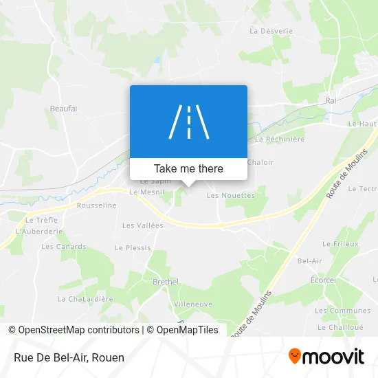 Rue De Bel-Air map