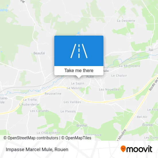 Impasse Marcel Mule map