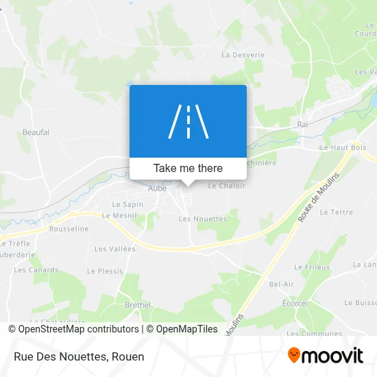 Rue Des Nouettes map