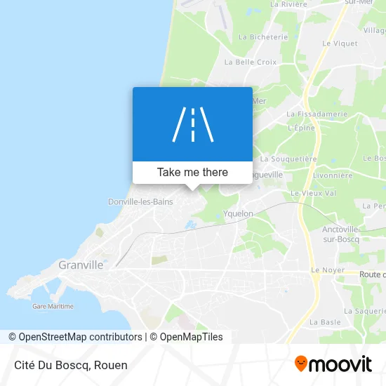 Cité Du Boscq map