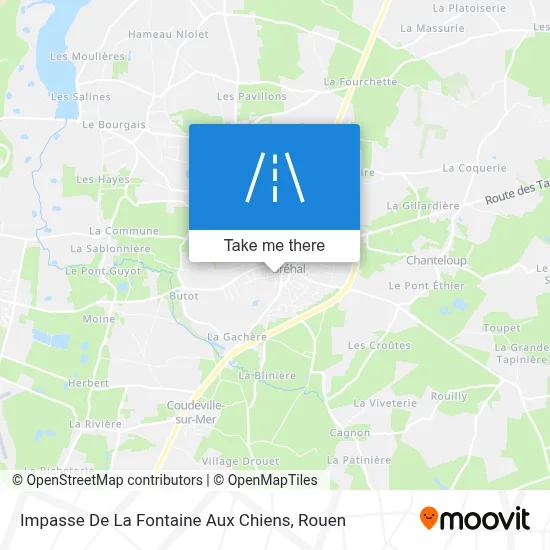 Impasse De La Fontaine Aux Chiens map