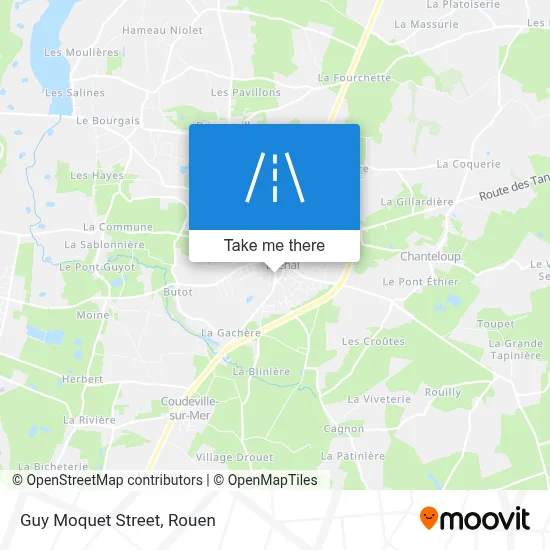Rue Guy Moquet map