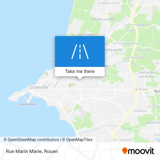 Rue Marin Marie map