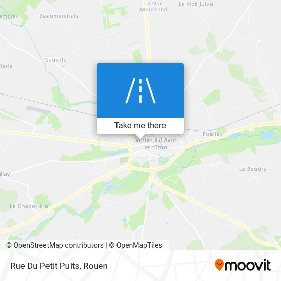 Rue Du Petit Puits map