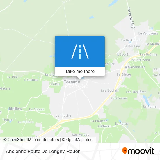 Ancienne Route De Longny map