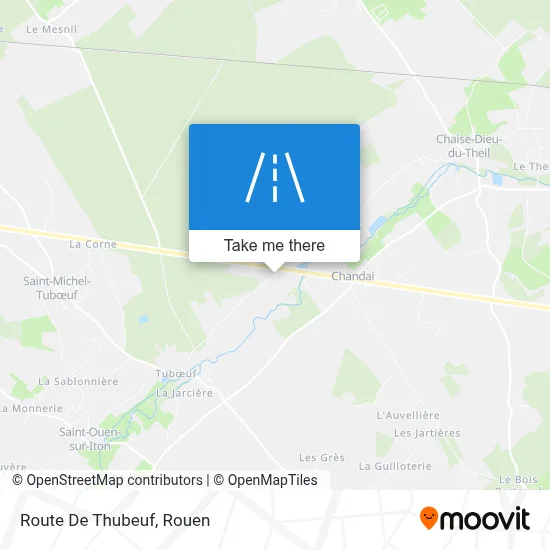 Route De Thubeuf map