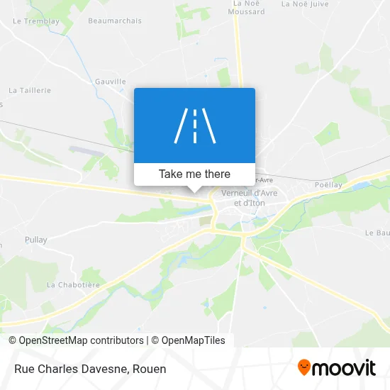 Rue Charles Davesne map