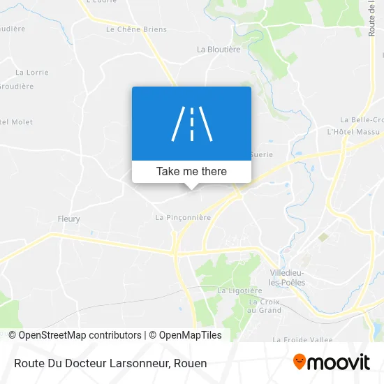 Route Du Docteur Larsonneur map