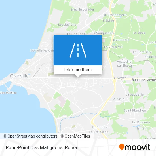 Rond-Point Des Matignons map