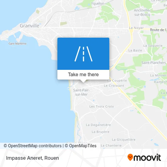 Impasse Aneret map