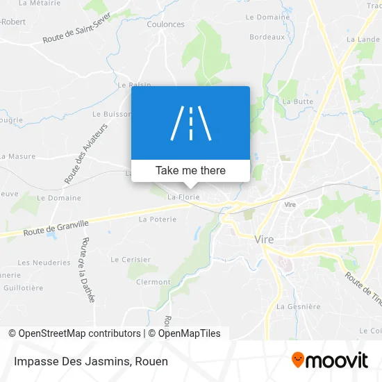 Impasse Des Jasmins map