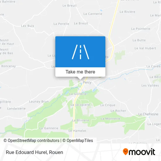 Rue Edouard Hurel map