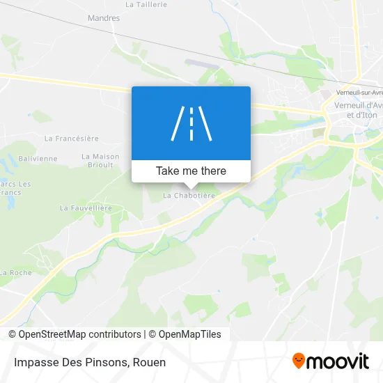 Impasse Des Pinsons map