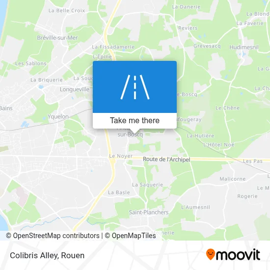 Allée Des Colibris map