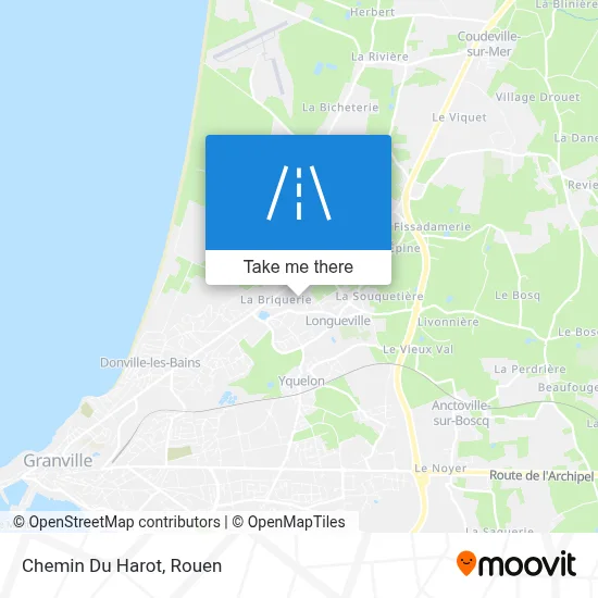 Mapa Chemin Du Harot