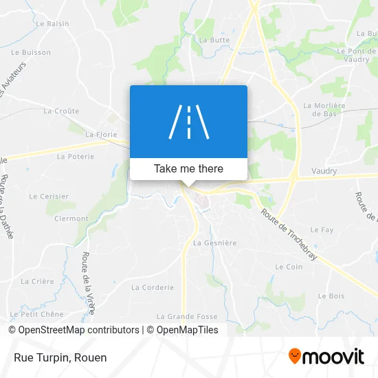 Mapa Rue Turpin