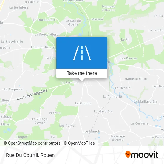Rue Du Courtil map