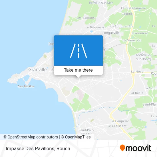 Impasse Des Pavillons map
