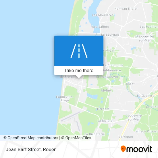 Rue Jean Bart map