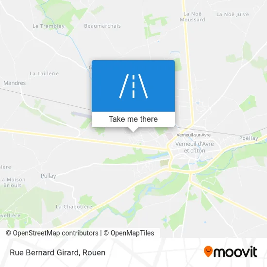 Rue Bernard Girard map