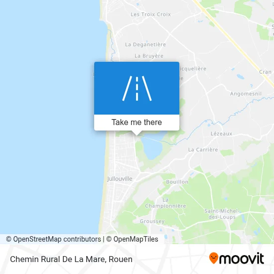 Chemin Rural De La Mare map