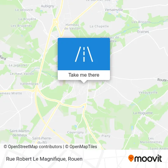 Rue Robert Le Magnifique map